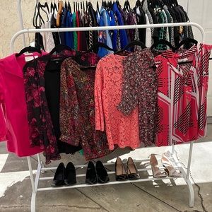 Pink or Coral blouses